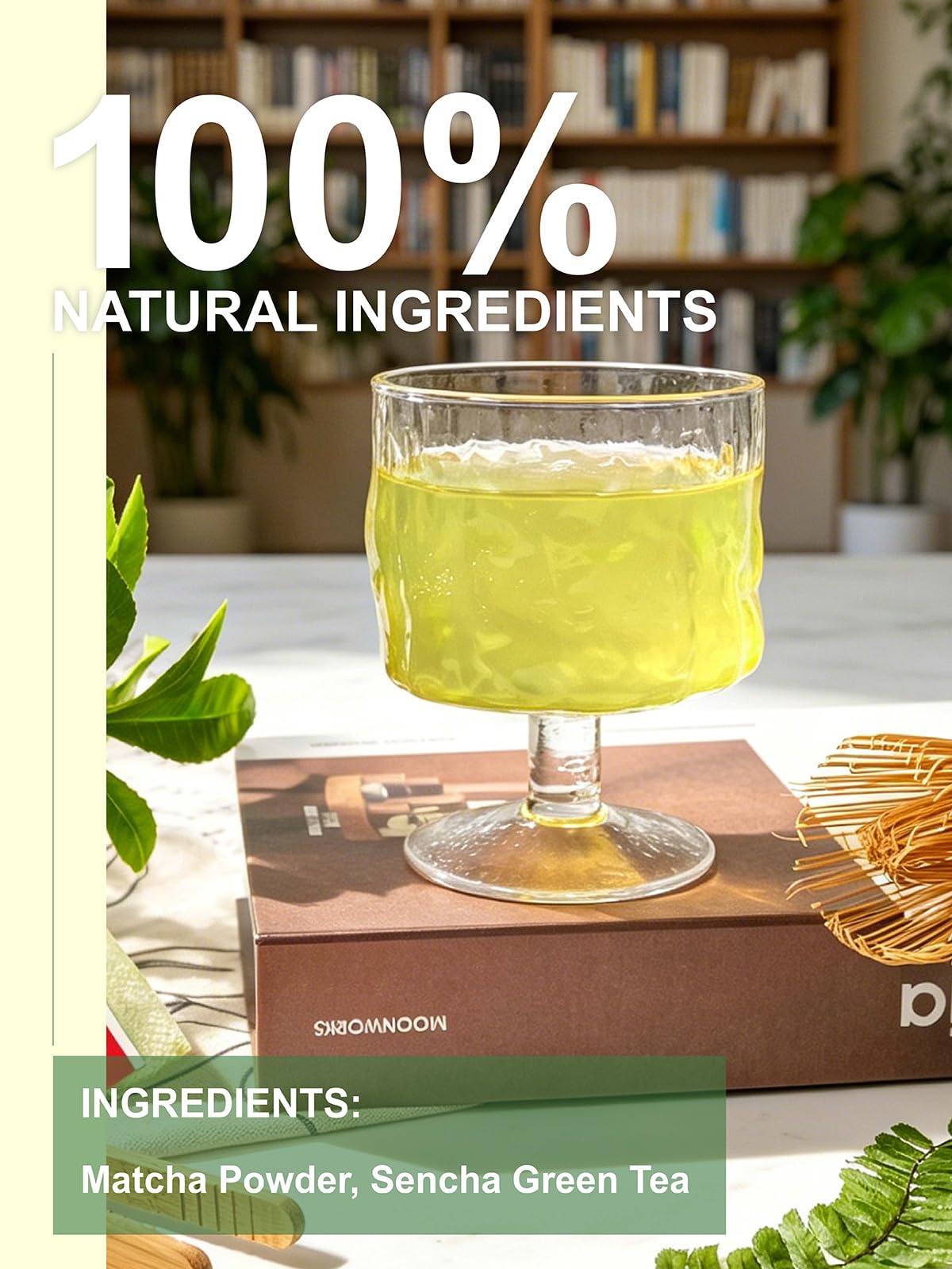 TeeLux Matcha Green Tea Bags - Vista 3